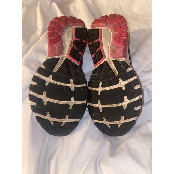 Brooks Ghost 10 Women's Lace Up Sneakers Size 7.5 Black pink White - Picture 10 of 14